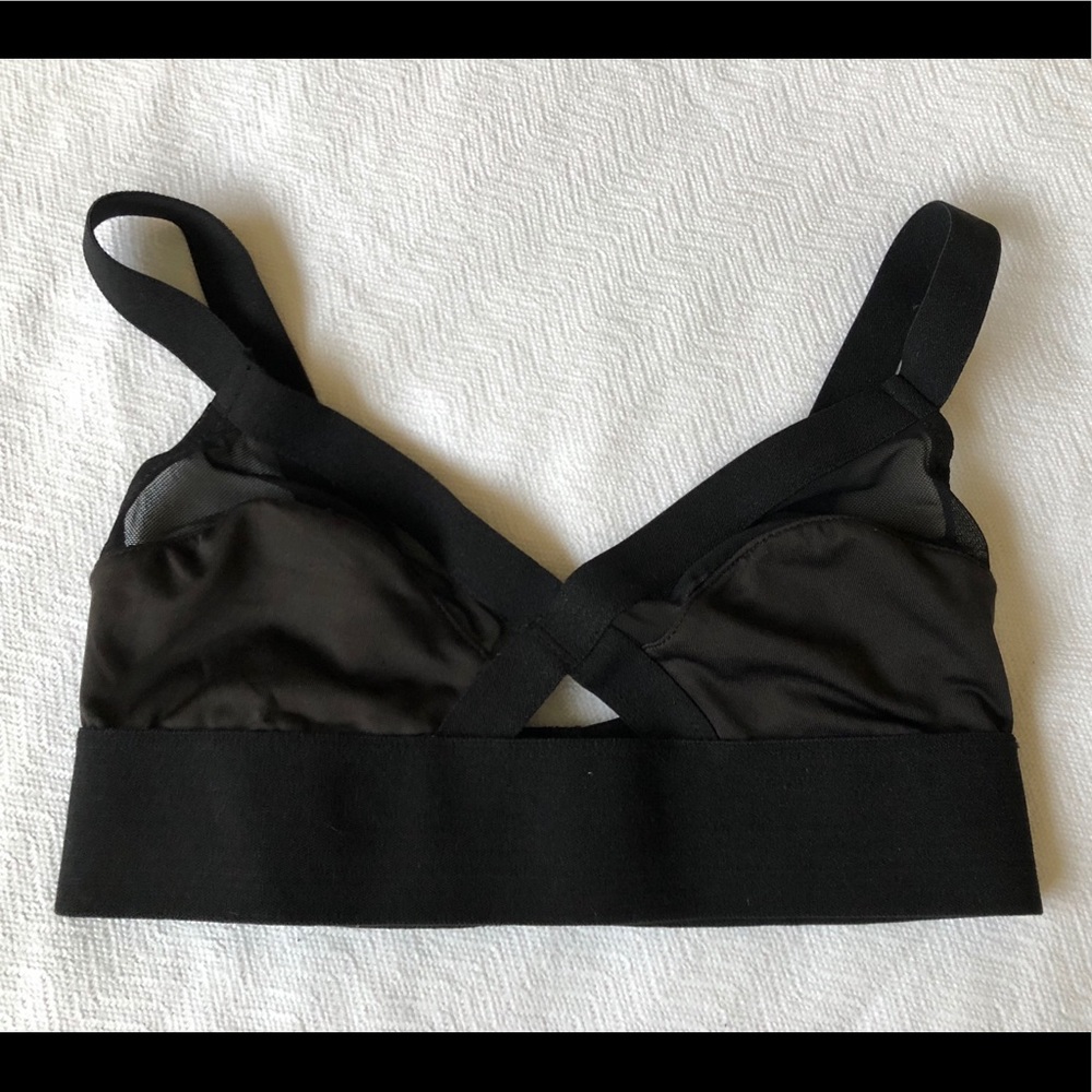 Urban Outfitters Black Strappy Bralette.  Size S